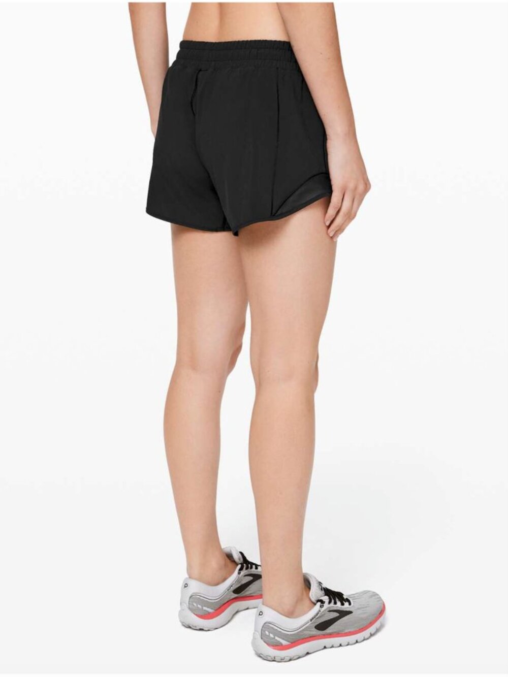 Lululemon Hotty Hot Short II Long 4", Black